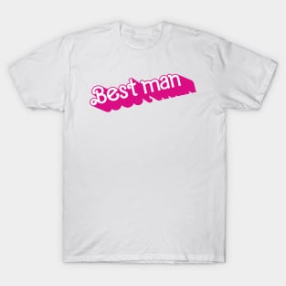 Best Man Barbie logo T-Shirt